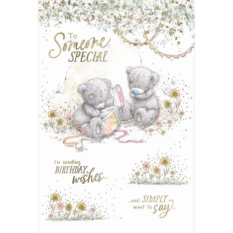 Someone Special Me to You Bear Handmade Birthday Card £3.99